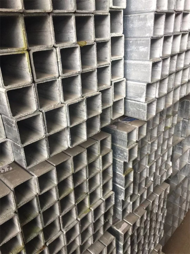 低合金 Q355B 固始固始固始镀锌无缝方管 工程专用无缝固始固始固始镀锌方管